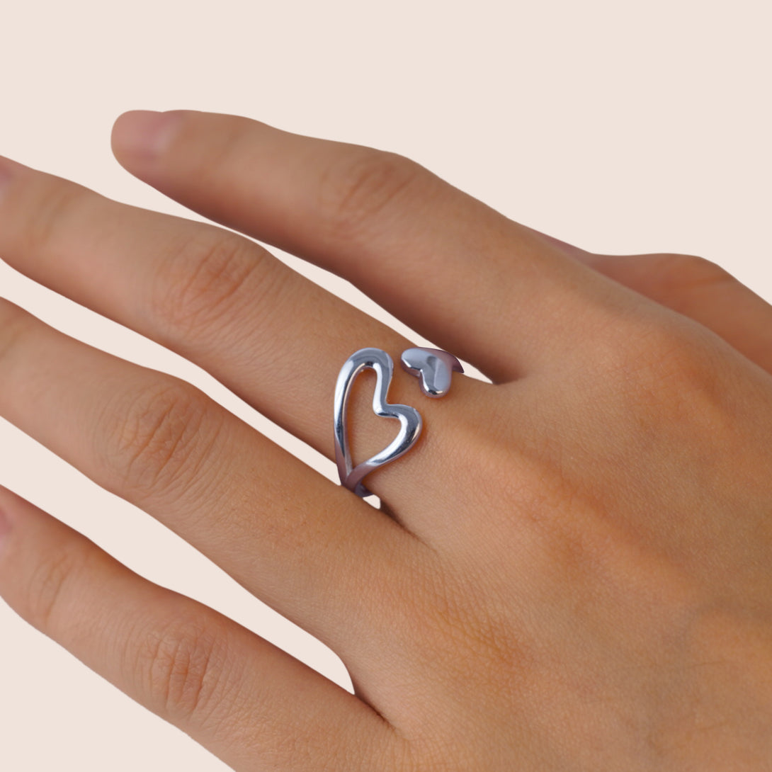 Love Hugs Gold Ring - Jewbow - Inspirational Jewelry