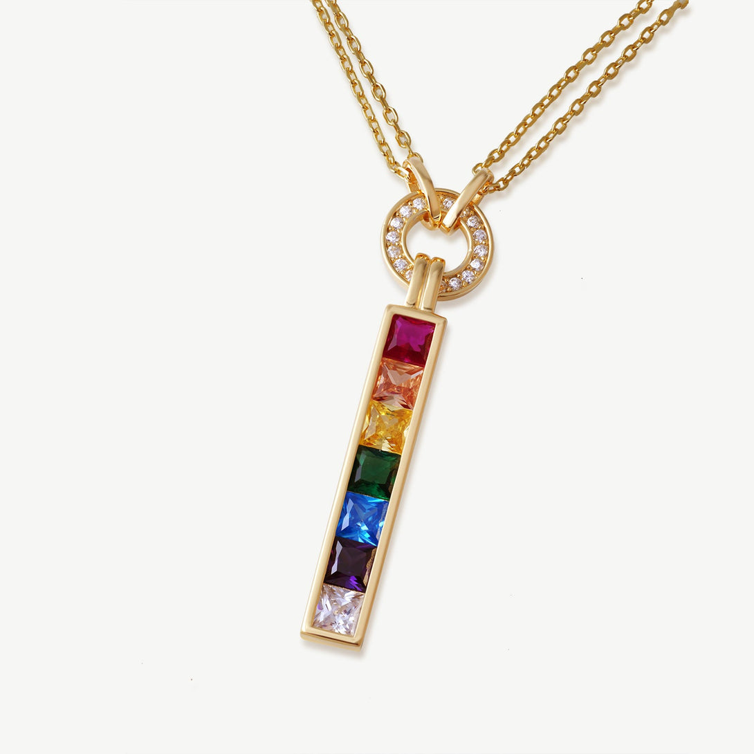 Pride Us Gold Necklace, Details